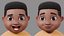 Equipamento de menino de desenho animado