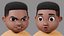 Equipamento de menino de desenho animado
