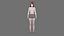 Casual Clothing 0008 - UE5 - Unity - Blender - Animado - Personagem Feminina Realista