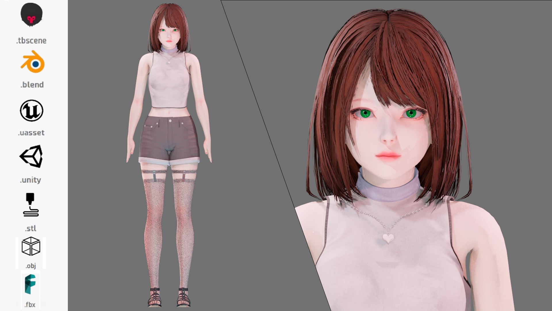 Casual Clothing 0008 - UE5 - Unity - Blender - Animated - Realistic Female Character 3D model https://p.turbosquid.com/ts-thumb/JT/3v9Ozy/jf/1c/png/1728010439/1920x1080/fit_q87/de37804b2415bc7a33149ed3d8e2ae6cd7c4287d/1c.jpg