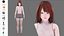 Casual Clothing 0008 - UE5 - Unity - Blender - Animado - Personagem Feminina Realista