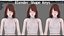 Casual Clothing 0008 - UE5 - Unity - Blender - Animado - Personagem Feminina Realista