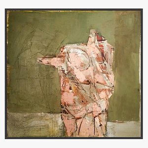 Abstract Painting Nude Figure