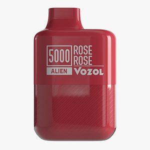 Vozol Alien 5000 Rose Rose - 3D Model PBR 4K Low-poly 3D model 3D model