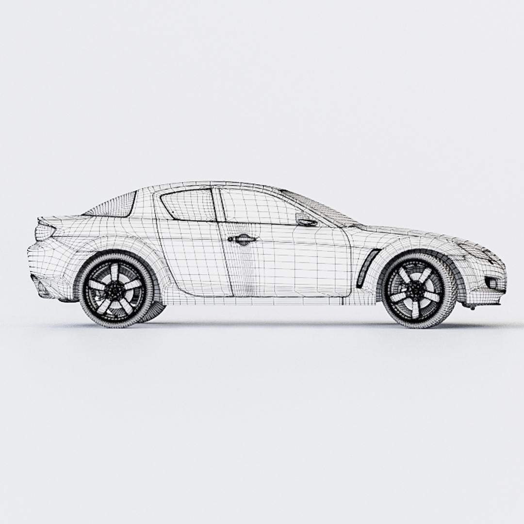 3D Mazda Rx-8 Model - TurboSquid 1279116