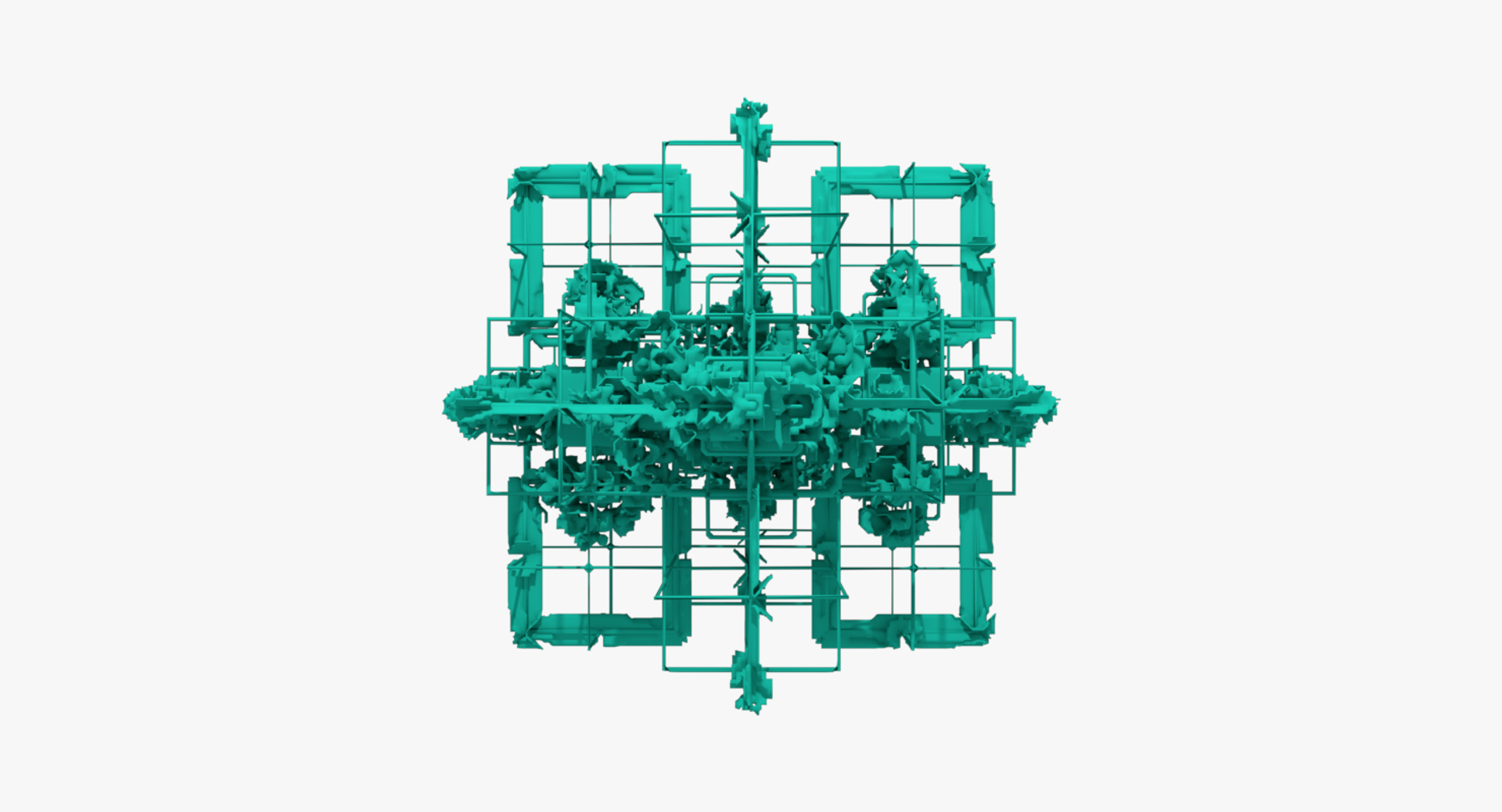 Ribbed sculptures 3D model - TurboSquid 1176760