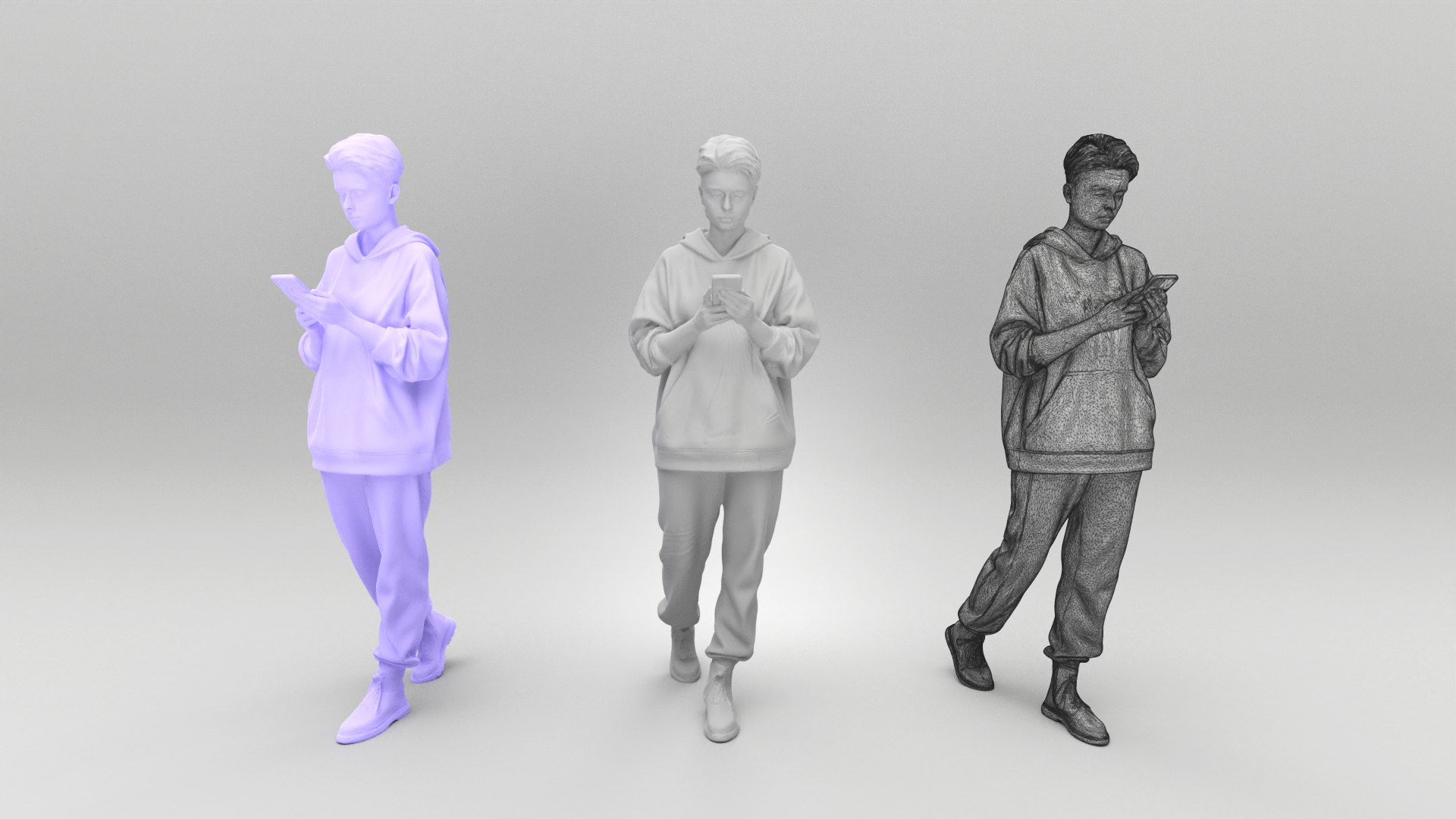 3D Beautiful Woman Talking On Mobile Phone 403 Model - TurboSquid 2121604