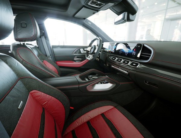 3d Interior Mercedes Amg Gle 63 S Coupe 21 Turbosquid