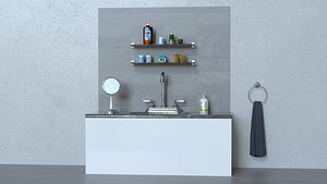 Bathroom Sink 3D Model