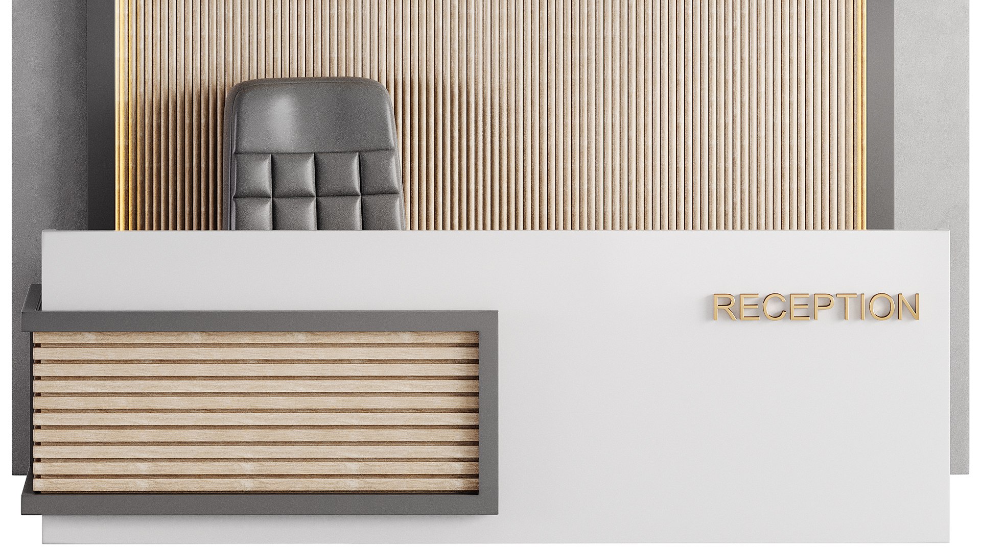 3D Contemporary Reception 03 Model - TurboSquid 2245633