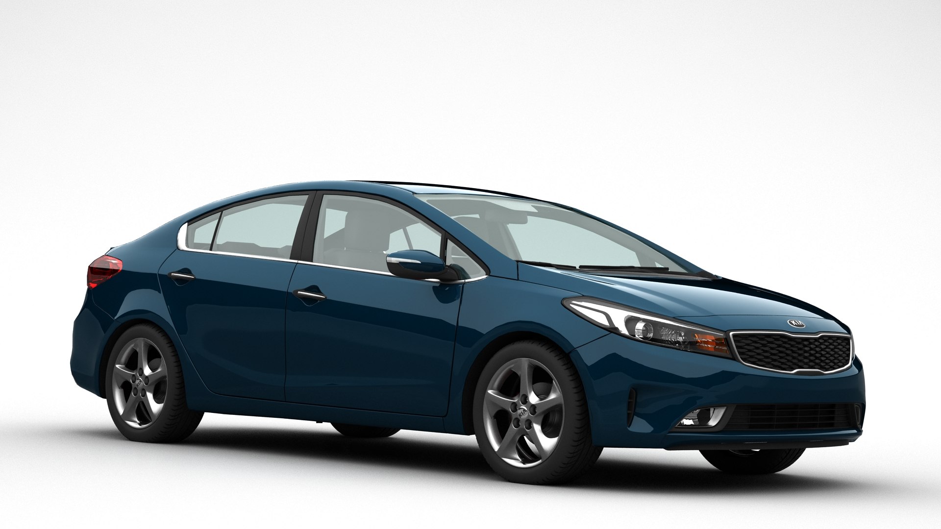 Kia Cerato 2016-2017 3D - TurboSquid 2010486