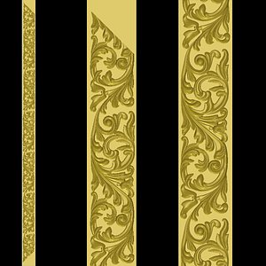 Baguette frame - High quality 3D models for CNC