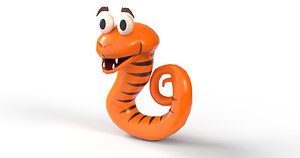 3D SEGA SWIRL 3d Snake model