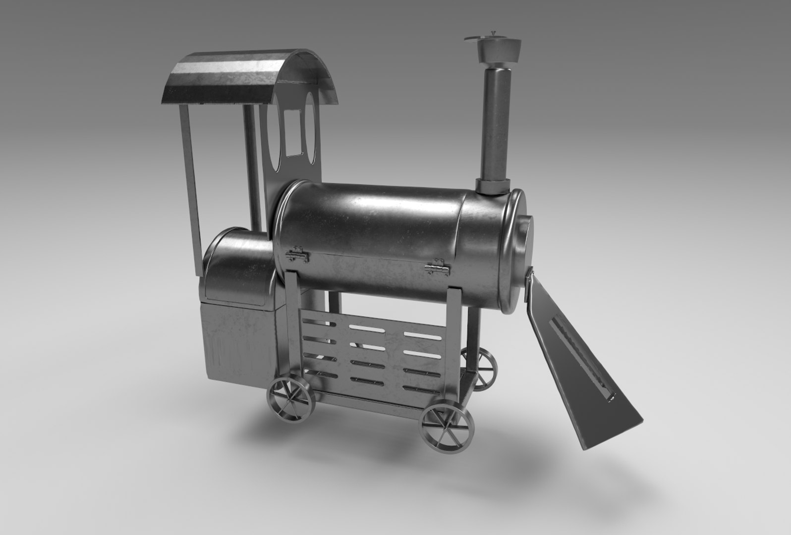 3D Grill Locomotive - TurboSquid 1560475