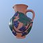 Pitcher low poly 3D model