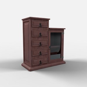 Chihuahua Stair Cabinet/Escalera Chihuahua