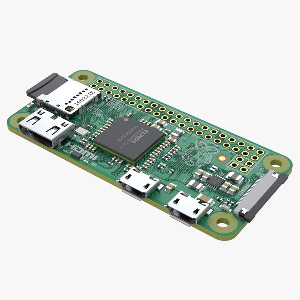 Raspberry Pi Zero 3D-Modell - TurboSquid 1044016
