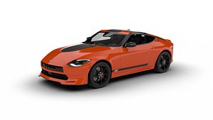 3D Nissan Z Heritage Edition 2024 3d model model
