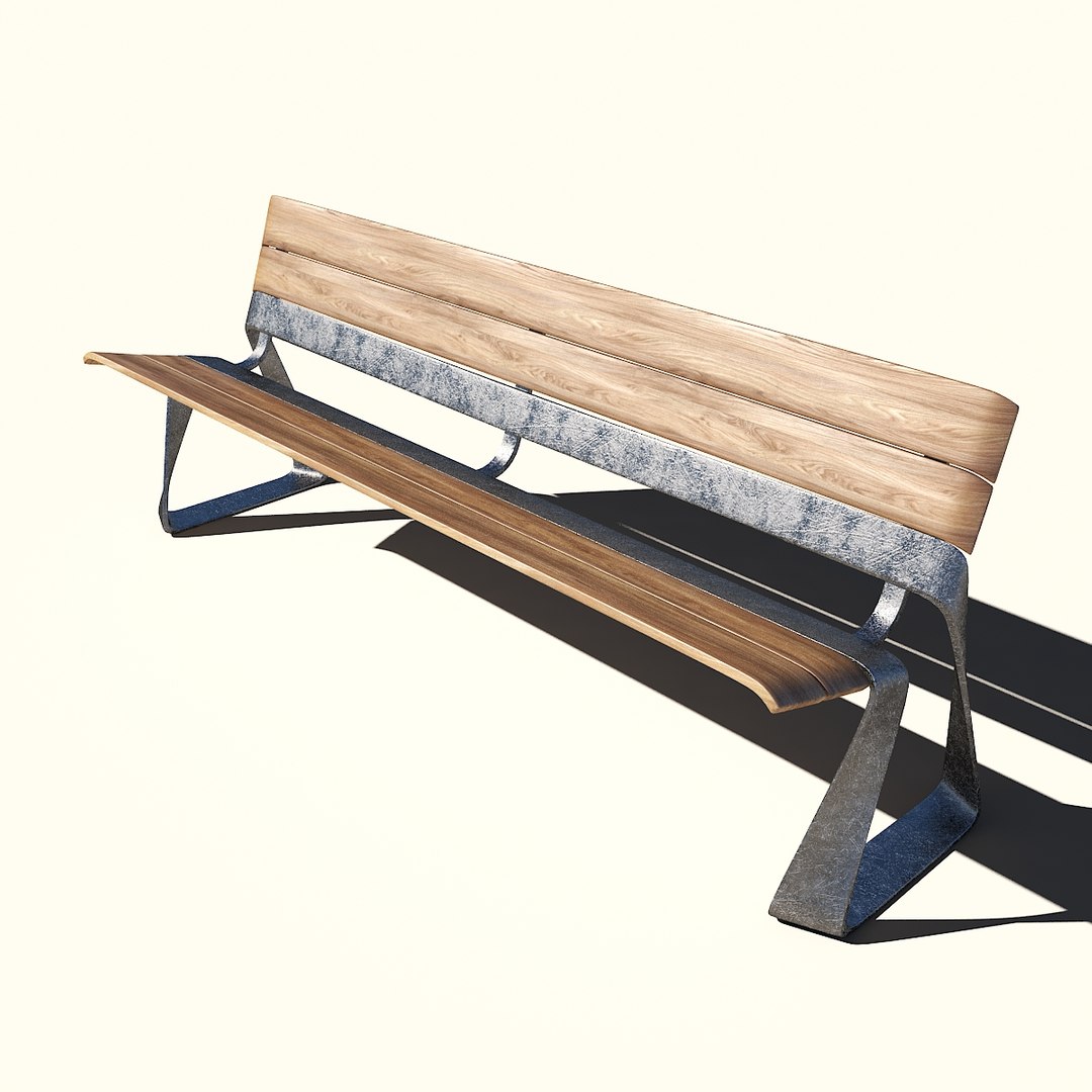 Bench Exterior Architecture 3D Model - TurboSquid 1599182