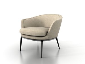 armchair chair 3D