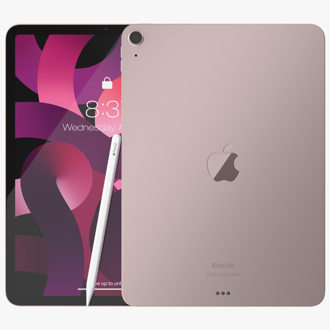 3D Pink IPad Air 5 2022 - TurboSquid 1872608