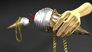 Ice Cream Clutch 3D model