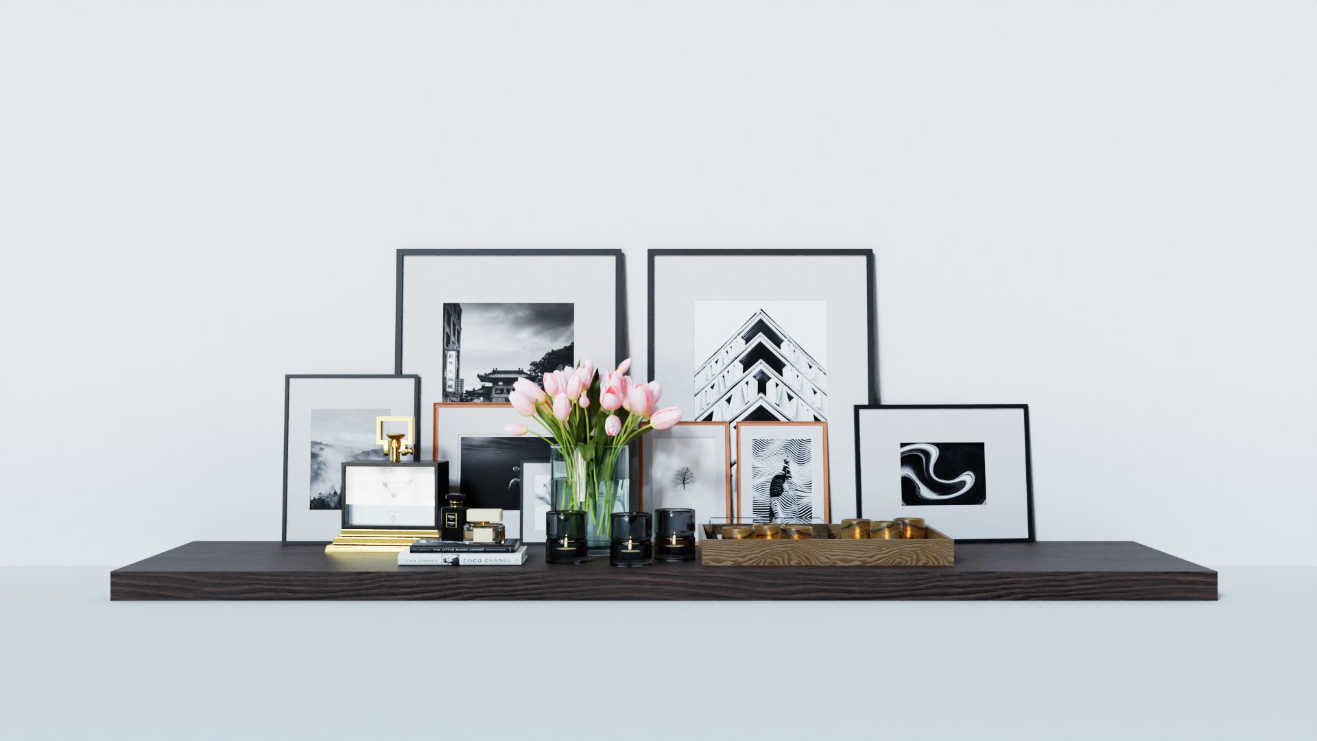 Decor set 1 3D model - TurboSquid 1961444