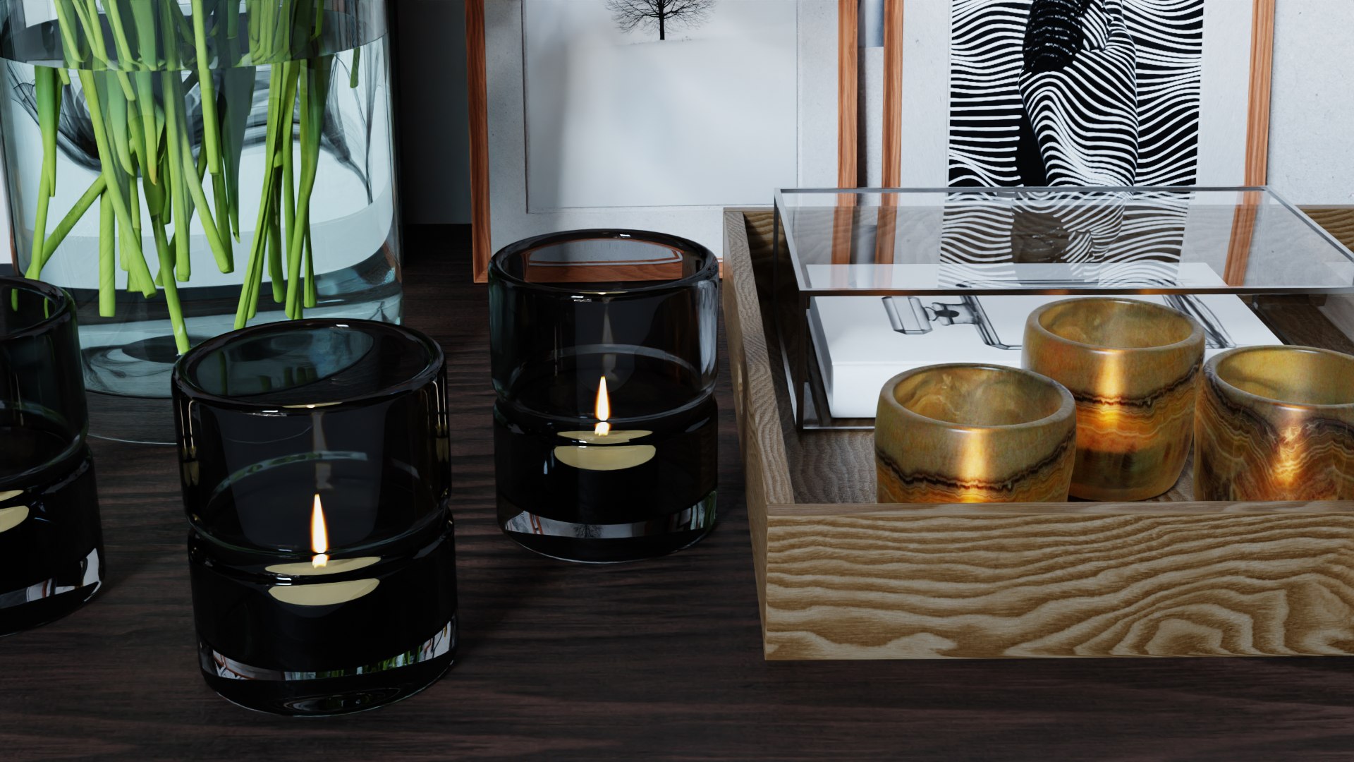 Decor set 1 3D model - TurboSquid 1961444