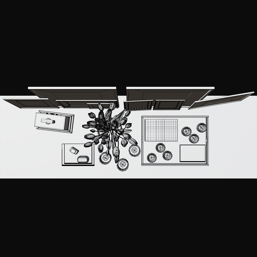Decor set 1 3D model - TurboSquid 1961444