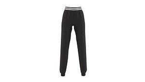 women sport pants 3D model