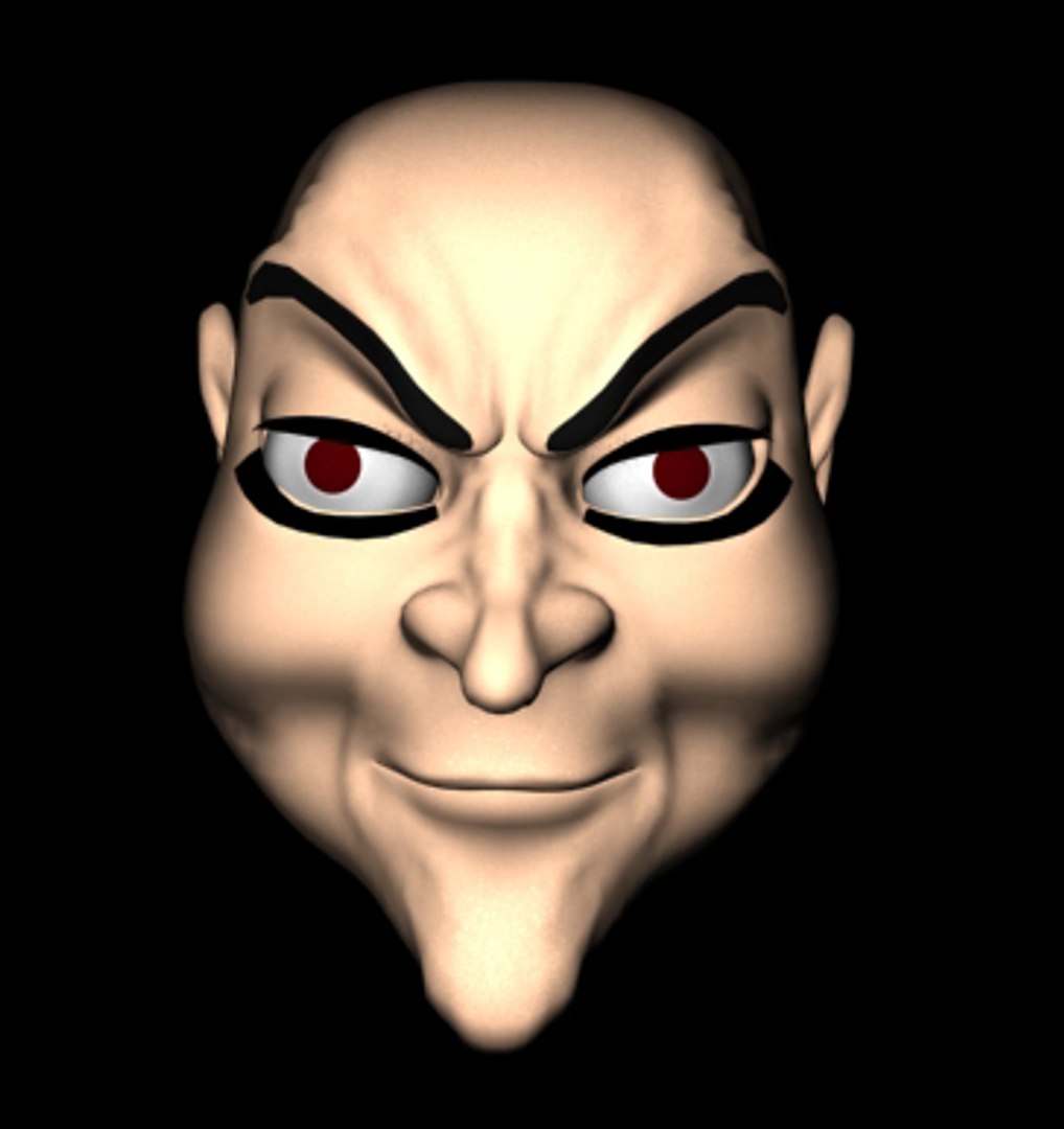 3d Model Devil Face Morph
