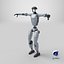3D Rigged Unitree G1 Humanoid Robot PBR