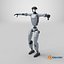 3D Rigged Unitree G1 Humanoid Robot PBR