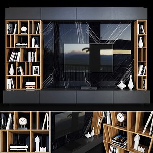 3D tv decor books