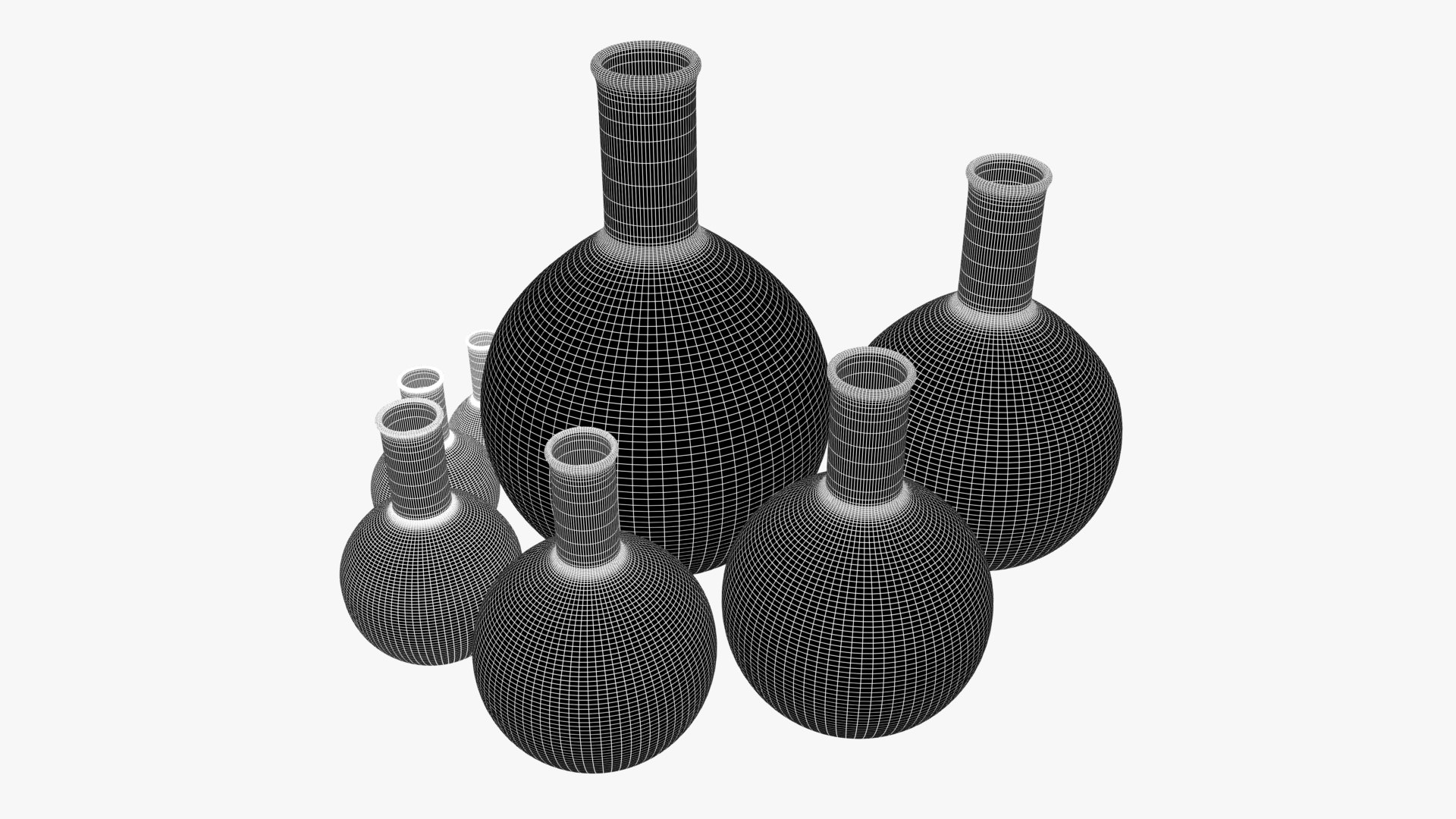 Flask 3D Model - TurboSquid 1652455