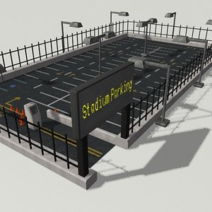 3d parking lot