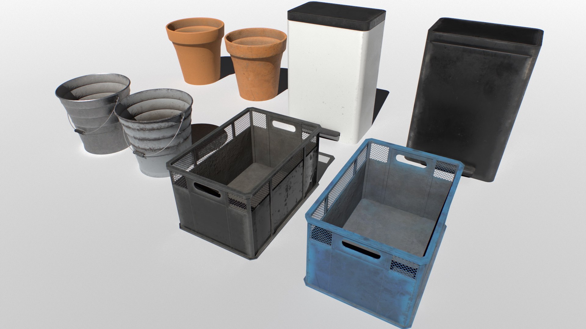3D Model Basement Props Unreal Asset - TurboSquid 2303616