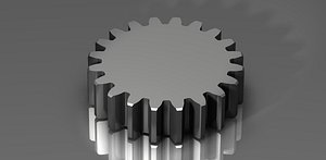 SPUR GEAR 48P 20T 20PA 0.417PD