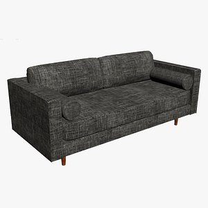 Low poly Sofa and Table