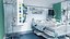 3D ICU Ward with Patients