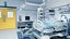 3D ICU Ward with Patients