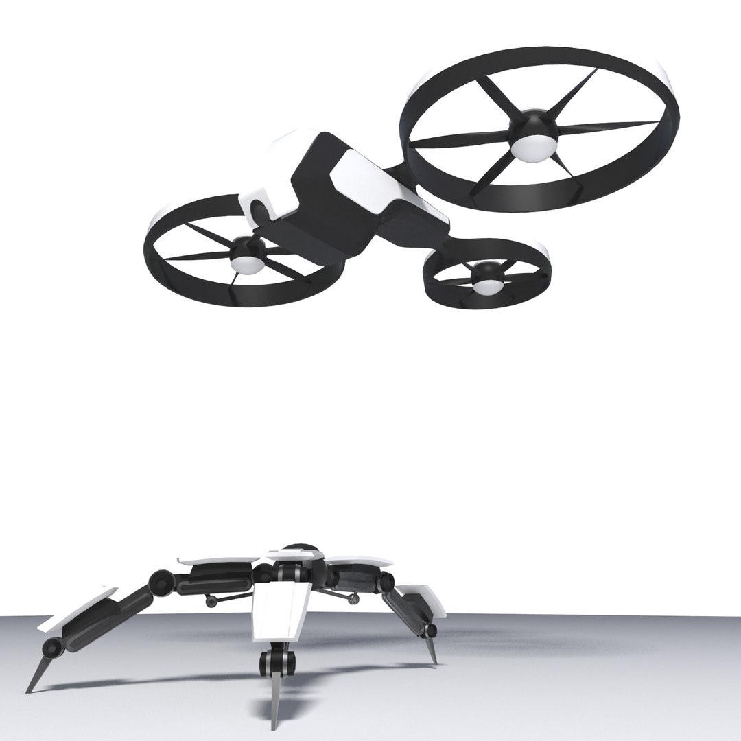 Dron Drone Model - TurboSquid 1280098