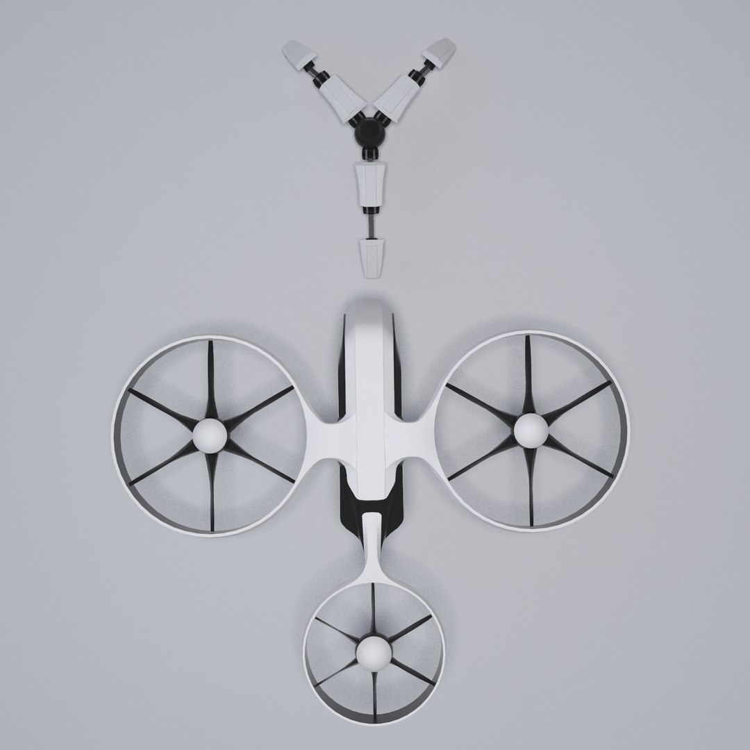 Dron Drone Model - TurboSquid 1280098