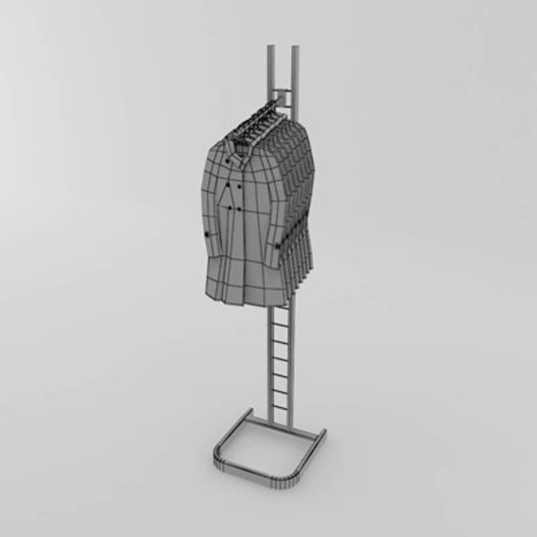 Maya Retail Clothing Rack Raincoat
