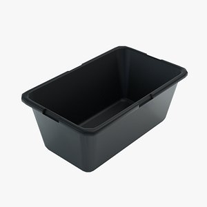 3D Construction Basin Lowpoly