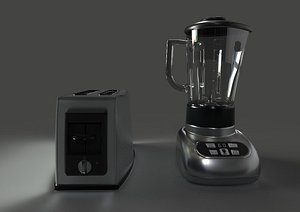 3D toaster blender