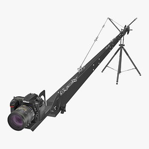 Nikon D500 on Professional Camera Crane