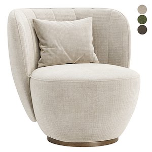 Domkapa Pearl Armchair 3D model