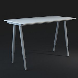IKEA Writing Desk - HPoly and LPoly