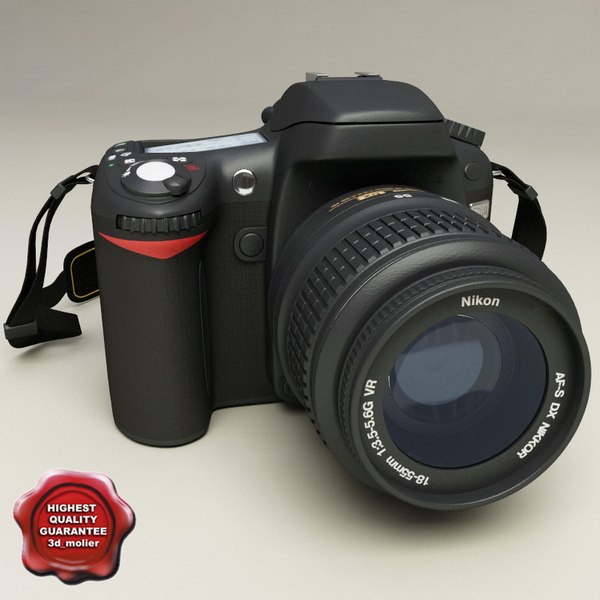 3d model nikon d80